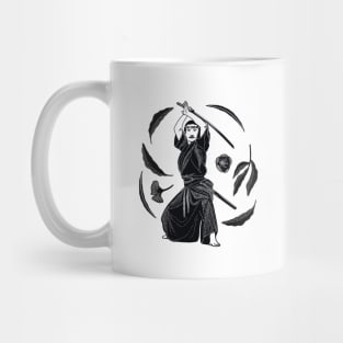 Black Samurai Mug